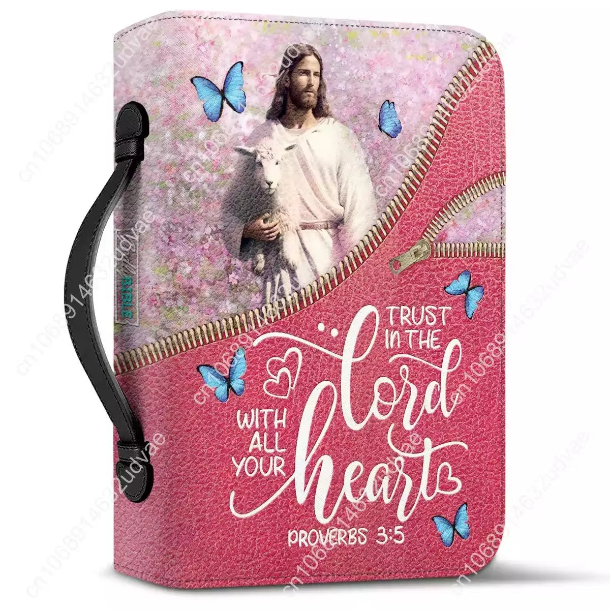 Kids "My First Bible" Personalized Book Cover for Girls